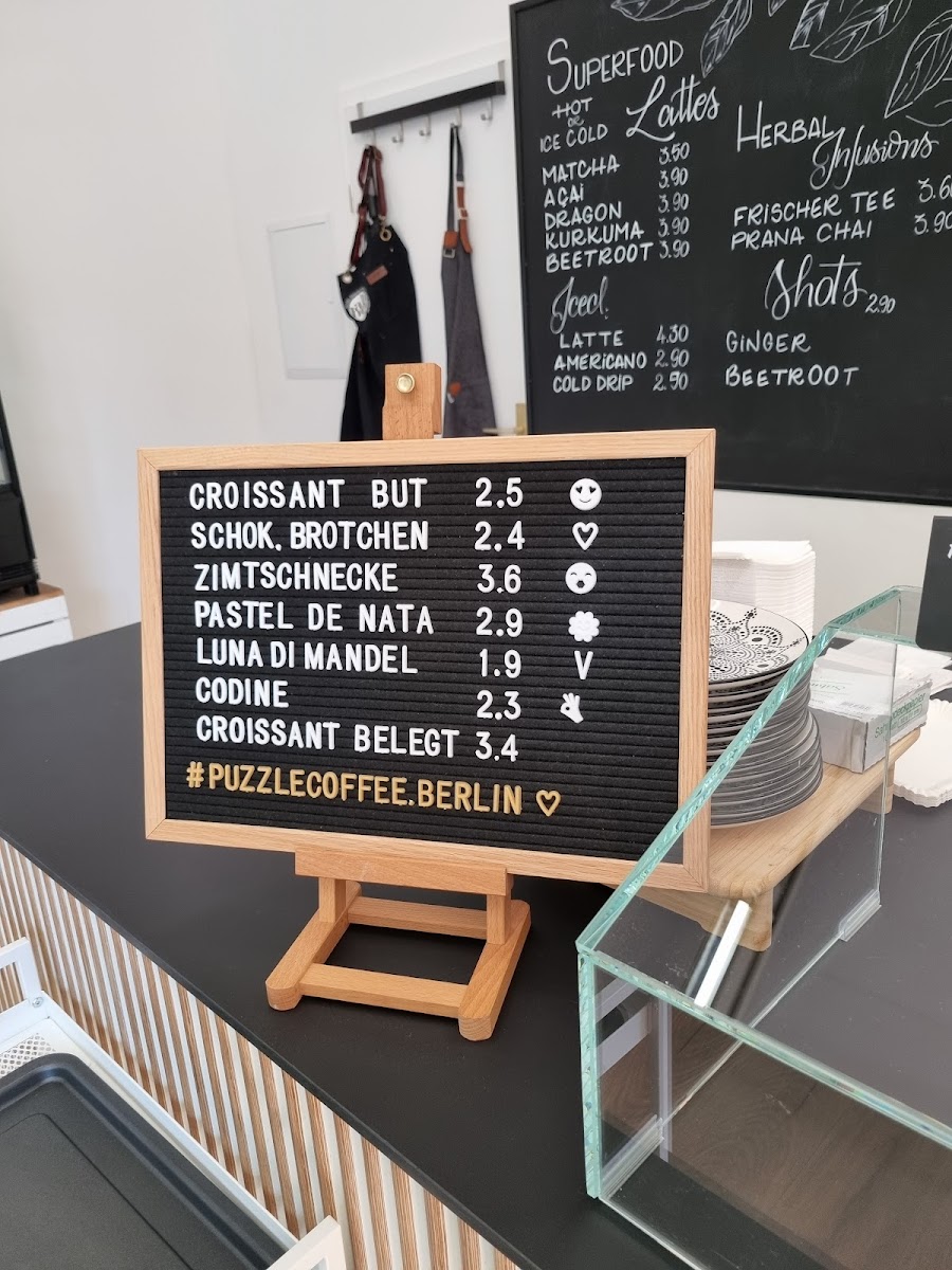 Menu Puzzle Coffee & Pastry (Life Is To Short For Bad Coffee-2